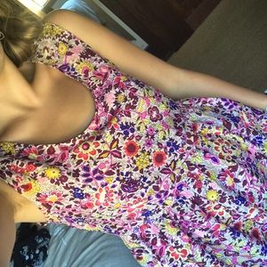 Billabong Pinky Floral Mini Dress